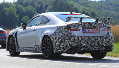 レクサス RC F GT 市販プロトタイプ スクープ写真