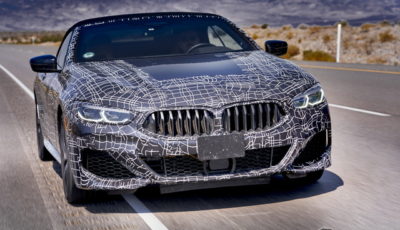 BMW8シリーズカブリオレ新型のプロトタイプ