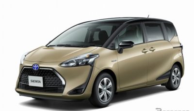トヨタ・シエンタ改良新型
