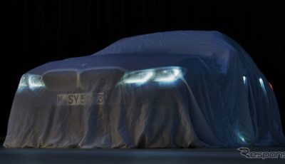 BMW 3シリーズ セダン 新型のティザーイメージ