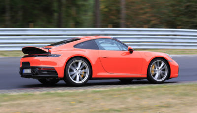 ポルシェ 911 新型スクープ写真