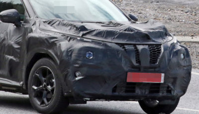 日産 ジューク 次期型のプロトタイプを激写。ジュークの特徴である“顔”はどう変わるか