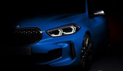 BMW 1シリーズ 新型のティザーイメージ