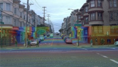 ウェイモの自動運転車が撮影した画像データ