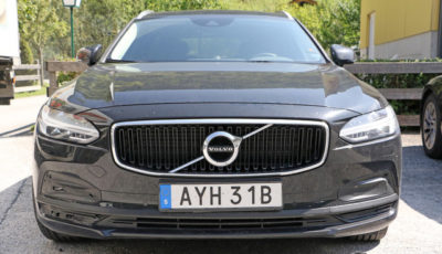 ボルボ V90 改良新型 スクープ写真
