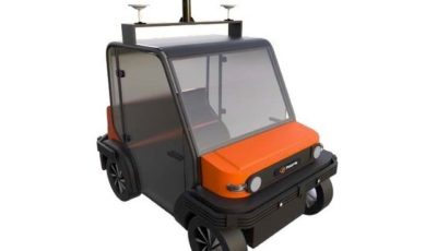 PerceptInが開発した2人乗り小型自動運転車