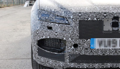 ジャガー F-PACE 改良新型プロトタイプ　スクープ写真