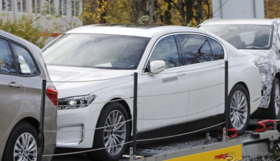 BMW 7シリーズEV（i7）開発車両スクープ写真