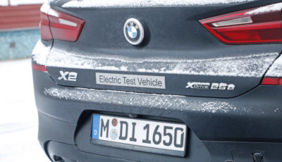 BMW iX2 スクープ写真