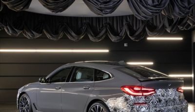 BMW 6シリーズ・グランツーリスモ 改良新型のティザーイメージ