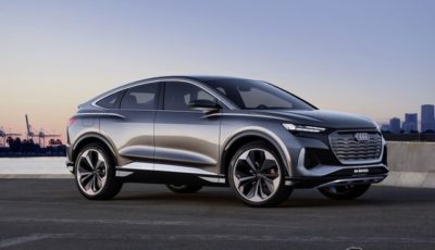 Audi Q4 Sportback e-tron Conceptスニークプレビュー