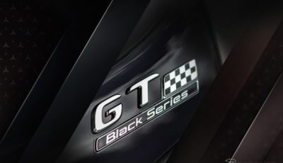 メルセデスAMG GT ブラックシリーズのティザーイメージ