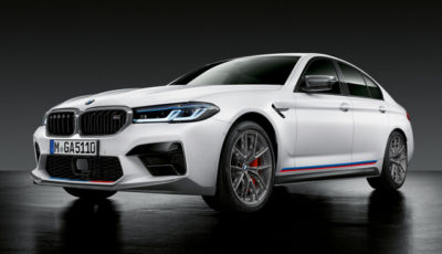 BMW M5 改良新型のMパフォーマンスパーツ