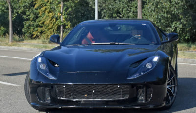 フェラーリ 812 GTO プロトタイプ（スクープ写真）