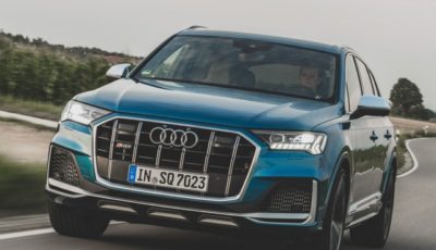 アウディ SQ7 改良新型の4.0TFSI