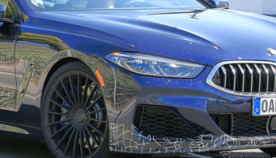 アルピナ B8グランクーペ 市販型プロトタイプ（スクープ写真）