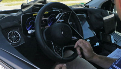 メルセデスベンツ EQS SUV（仮）市販型プロトタイプ（スクープ写真）