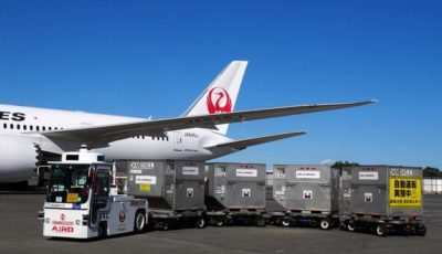 成田空港敷地内で実施された自動運転EV貨物けん引車の実証実験