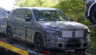 BMW X8 市販型プロトタイプ（スクープ写真）