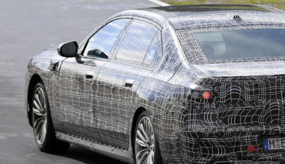 BMW 7シリーズ 次期型プロトタイプ（スクープ写真）