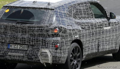 BMW X8M 開発車両（スクープ写真）