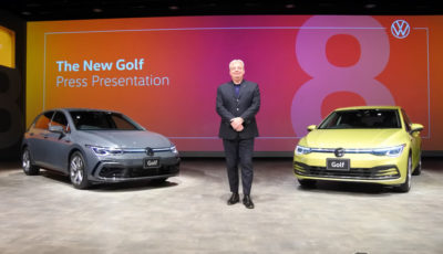 VW ゴルフ 新型発表会
