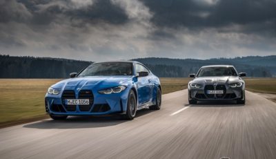 BMW M3セダン コンペティション M xDriveとM4クーペ コンペティション M xDrive