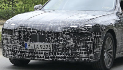 BMW 7シリーズ 次期型プロトタイプ（スクープ写真）