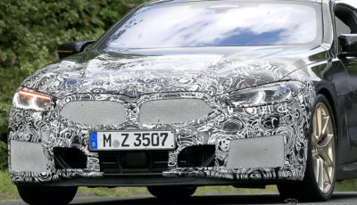 BMW 8シリーズ 改良新型プロトタイプ（スクープ写真）
