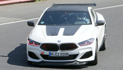 BMWが開発を進める謎の『M8』ベースのプロトタイプ（スクープ写真）