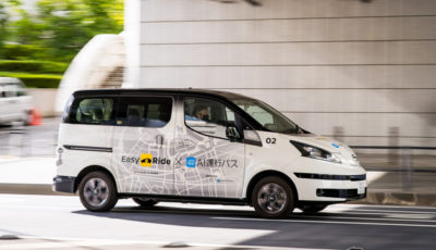 日産がNTTドコモ「AI運行バス」とコラボし、3回目となるEasy Rideの実証実験を開始する