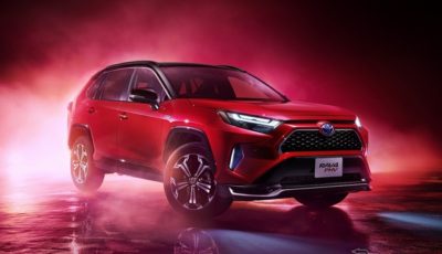 トヨタ RAV4 PHV ブラックトーン（アティチュードブラックマイカ×エモーショナルレッドII）＜オプション装着車＞