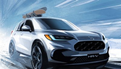 ホンダ HR-V 新型のスケッチ（北米仕様）