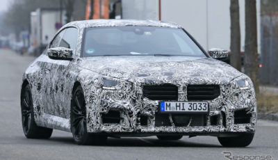 BMW M2クーペ 次期型プロトタイプ（スクープ写真）