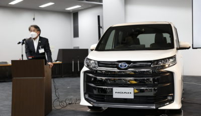 トヨタ ノア 新型とチーフエンジニアのトヨタ車体・水澗英紀氏