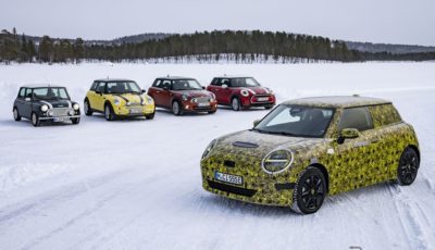 MINI ハッチバック 次期型のEVプロトタイプと歴代モデル