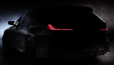 BMW M3 ツーリング のティザー写真