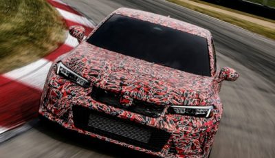 ホンダ・シビック・タイプR 新型のプロトタイプ