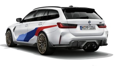 BMW M3 ツーリング の「Mパフォーマンスパーツ」装着車