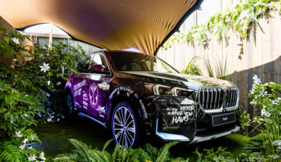 BMW iX1 のアートカー