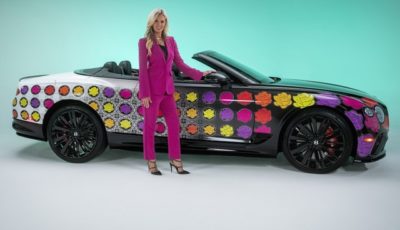 1台限りのベントレー・コンチネンタル GT スピード・コンバーチブル 新型とステイシー・セイガー氏
