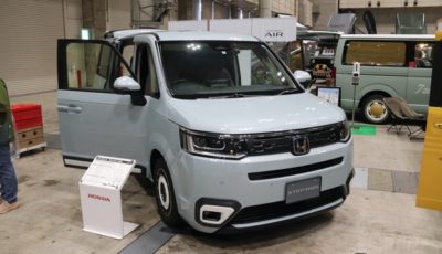 ホンダアクセスのステップワゴン車中泊キャンパー（アソモビ2022）