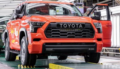 トヨタの米国テキサス州サンアントニオ工場で生産を開始した セコイア 新型