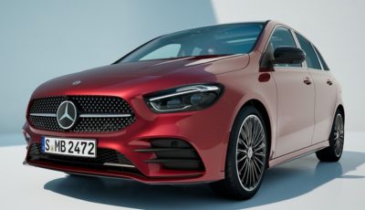 メルセデスベンツ Bクラス 改良新型の「B250e」