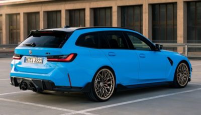 BMW M3 ツーリング の「Mパフォーマンスパーツ」装着車