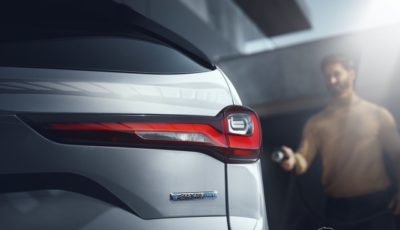 マツダ CX-90 のティザー写真