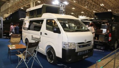 ジャパンキャンピングカーショー2023：ケイワークス RUGGED VAN
