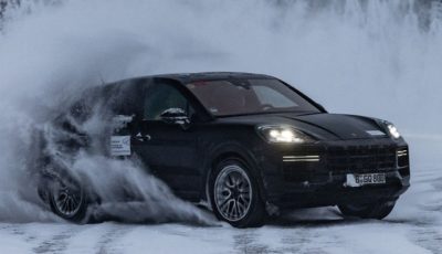 ポルシェ・カイエン 改良新型のプロトタイプ
