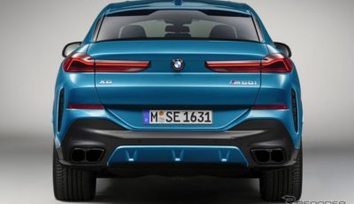 BMW X6 改良新型の「M60i」