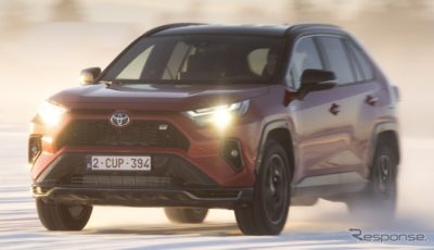 トヨタ RAV4 プラグインハイブリッド の「GRスポーツ」（欧州仕様）